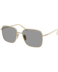 Prada - Pr C54Sd Zvn50Q Sunglasses Metal Squared Normal - Lyst