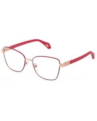 Just Cavalli - Vjc166 02Am Optical Frames Metal Squared - Lyst