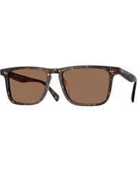 Oliver Peoples - Ov5629Su Brano 174173 Sunglasses Acetate Squared Normal - Lyst