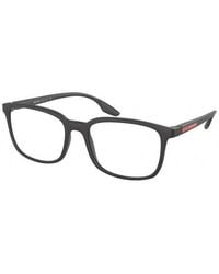 Prada Linea Rossa - Ps 05Mv 1Bo1O1 Optical Frames Plastic Squared - Lyst