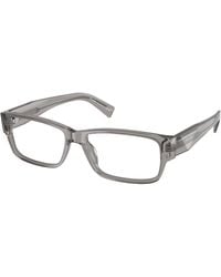Prada - Pr B09V 16Z1O1 Optical Frames Acetate Squared Normal - Lyst