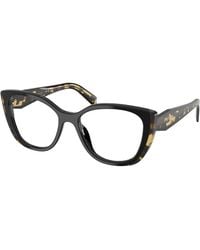 Prada - Pr B04V 3891O1 Optical Frames Acetate Transparent Cat Eye Normal - Lyst