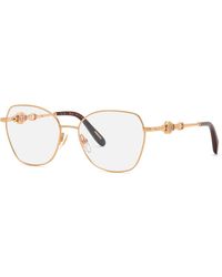 Chopard - Vchm16S 08Fc Optical Frames Metal Geometric - Lyst