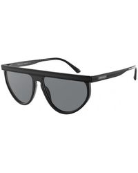 Giorgio Armani - Ar6117 300187 Sunglasses Metal Round - Lyst