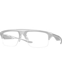 Oakley - Ox5093 Valdosta 509302 Optical Frames Titanium Transparent Squared Normal - Lyst
