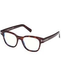 Tom Ford - Ft5977-B 052 Optical Frames Acetate Squared Normal - Lyst
