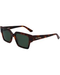KARL LAGERFELD - Kl6089S 240 Sunglasses Acetate Squared Normal Photochromatic - Lyst