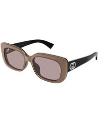 Gucci - Gg1979Sk 004 Sunglasses Acetate Squared - Lyst