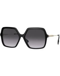 Burberry - Be4324 30018G Sunglasses Plastic Squared Nuanced - Lyst