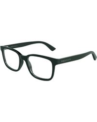 McQueen - Am0541O 009 Optical Frames Acetate Transparent Squared - Lyst