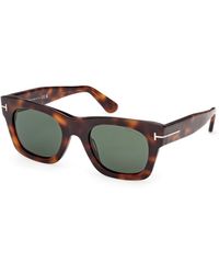 Tom Ford - Ft1314 Emma-02 53N Sunglasses Acetate Squared Normal - Lyst