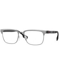 Burberry - Be1348 1008 Optical Frames Metal Squared - Lyst