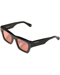 Off-White c/o Virgil Abloh - Ow1006 Davie 1025 Sunglasses Acetate Squared Normal - Lyst