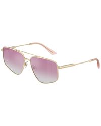 Jimmy Choo - Jc4011 300658 Sunglasses Steel Argento Pilot Normal Shaded - Lyst