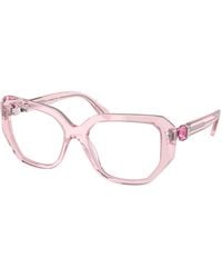 Swarovski - Sk2035 3001 Optical Frames Acetate Geometric Normal - Lyst