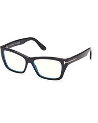 Tom Ford - Ft6132-B 052 Optical Frames Acetate Butterfly Normal - Lyst