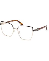 Guess - Gu50229 049 Optical Frames Metal Squared Normal - Lyst