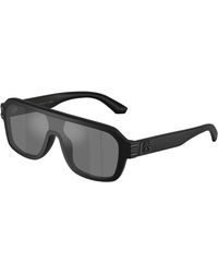 Dolce & Gabbana - Dg4507 25256G Sunglasses Acetate Pilot Mirrored - Lyst