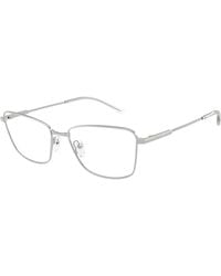 Emporio Armani - Ea1185B 3015 Optical Frames Metal Transparent Geometric Normal - Lyst