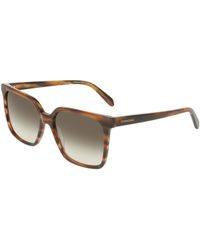 Ferragamo - Sf2102S 216 Sunglasses Acetate Squared Normal - Lyst