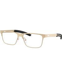 FERRARI SCUDERIA - Fz7018 139 Optical Frames Metal Transparent Squared Normal - Lyst