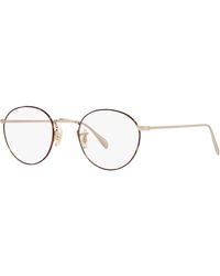 Oliver Peoples - Ov1186 Coleridge 5295 Optical Frames Metal Transparent Pantos Normal - Lyst