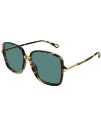 Chloé - Ch0396S 002 Sunglasses Acetate Squared - Lyst