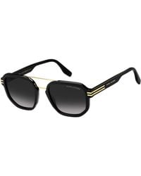 Marc Jacobs - Marc 588/S 807/9O Sunglasses Acetate Squared Normal Shaded - Lyst