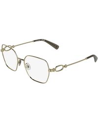 Longchamp - Lo2184 230 Optical Frames Metal Squared Normal - Lyst