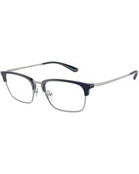 Emporio Armani - Ea3243 3045 Optical Frames Injected Transparent Pillow Normal - Lyst