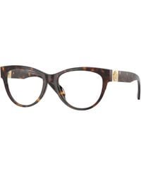 Versace - Ve3402U 108 Optical Frames Acetate Transparent Cat Eye Normal - Lyst