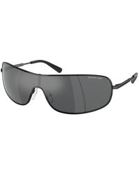 Michael Kors - Mk1139 Aix 10056G Sunglasses Metal Squared Normal Mirror - Lyst