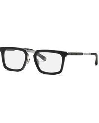 Philipp Plein - Vpp158M Plein Legacy 703 Optical Frames Metal Squared - Lyst