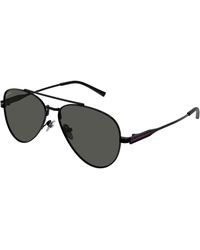 Gucci - Gg1874S 001 Sunglasses Metal Pilot - Lyst