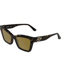 KARL LAGERFELD - Kl6220S 242 Sunglasses Acetate Squared Normal - Lyst