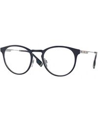 Burberry - Be1360 York 1005 Optical Frames Metal Pantos - Lyst