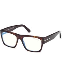 Tom Ford - Ft6035-B 052 Optical Frames Acetate Squared Normal - Lyst
