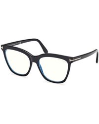 Tom Ford - Ft6042-B 001 Optical Frames Acetate Butterfly Normal - Lyst