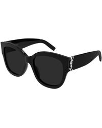 Saint Laurent - Sl M95/F 005 Sunglasses Acetate Cat Eye Polarized - Lyst