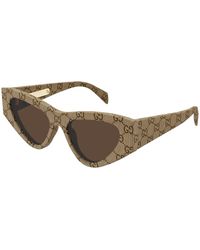 Gucci - Gg2019S 006 Sunglasses Acetate Cat Eye - Lyst