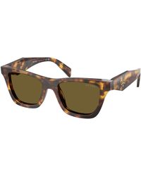 Prada - Pr C07S 14L09Z Sunglasses Acetate Butterfly Normal - Lyst