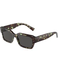 Dolce & Gabbana - Dg4460 343287 Sunglasses Acetate Squared Normal - Lyst