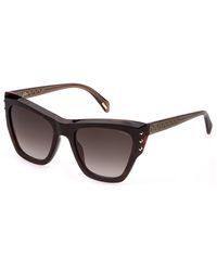 Police - Splr24 Superstar 4 752 Sunglasses Acetate Butterfly Normal Shaded - Lyst
