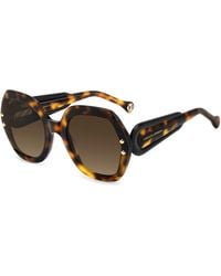 Carolina Herrera - Her 0314/G/S 086/Ha Sunglasses Acetate Squared Normal Shaded - Lyst