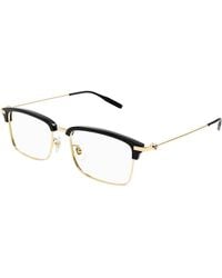 Montblanc - Mb0318Oa 002 Optical Frames Acetate Transparent Round - Lyst