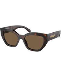 Prada - Pr A09S 16N5Y1 Sunglasses Acetate Butterfly Normal - Lyst