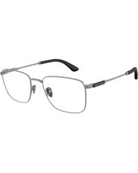 Giorgio Armani - Ar5162 3006 Optical Frames Metal Squared Normal - Lyst