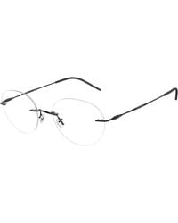 Giorgio Armani - Ar5147 3001 Optical Frames Metal Transparent Pantos Normal - Lyst