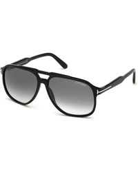 Tom Ford - Ft0753 Raoul 01B Sunglasses Acetate Squared Normal Shaded - Lyst