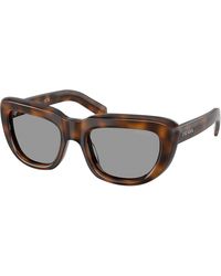 Prada - Pr D07S 20D50Q Sunglasses Acetate Squared Normal - Lyst